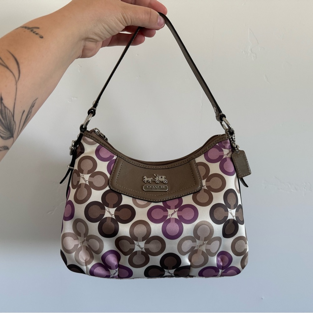 COACH Madison Clover Print Y2K Bag